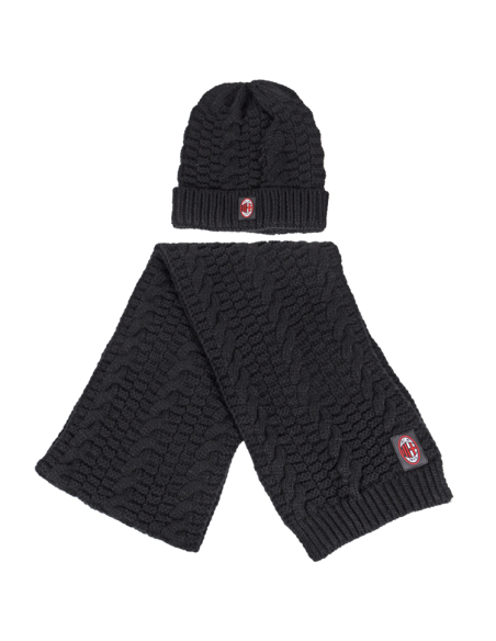 Set Cappello E Sciarpa Trecce 100%pc Milan - Imma Italy