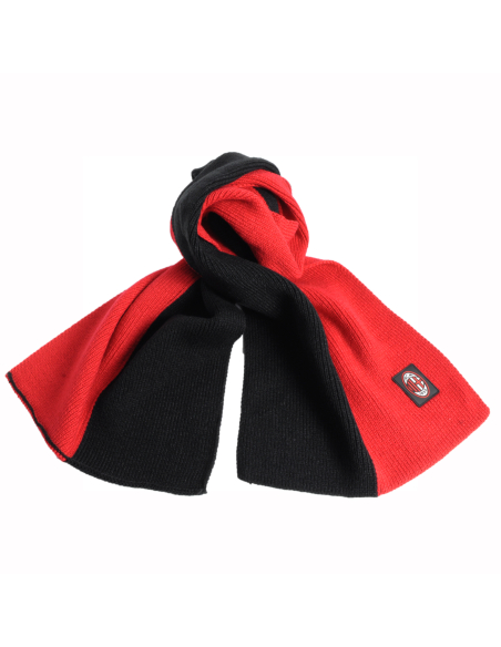 Sciarpa Bicolore 100%pc Milan - Imma Italy