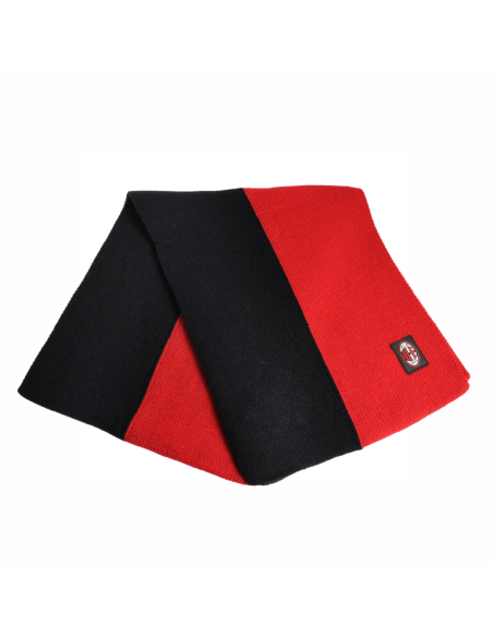Sciarpa Bicolore 100%pc Milan - Imma Italy