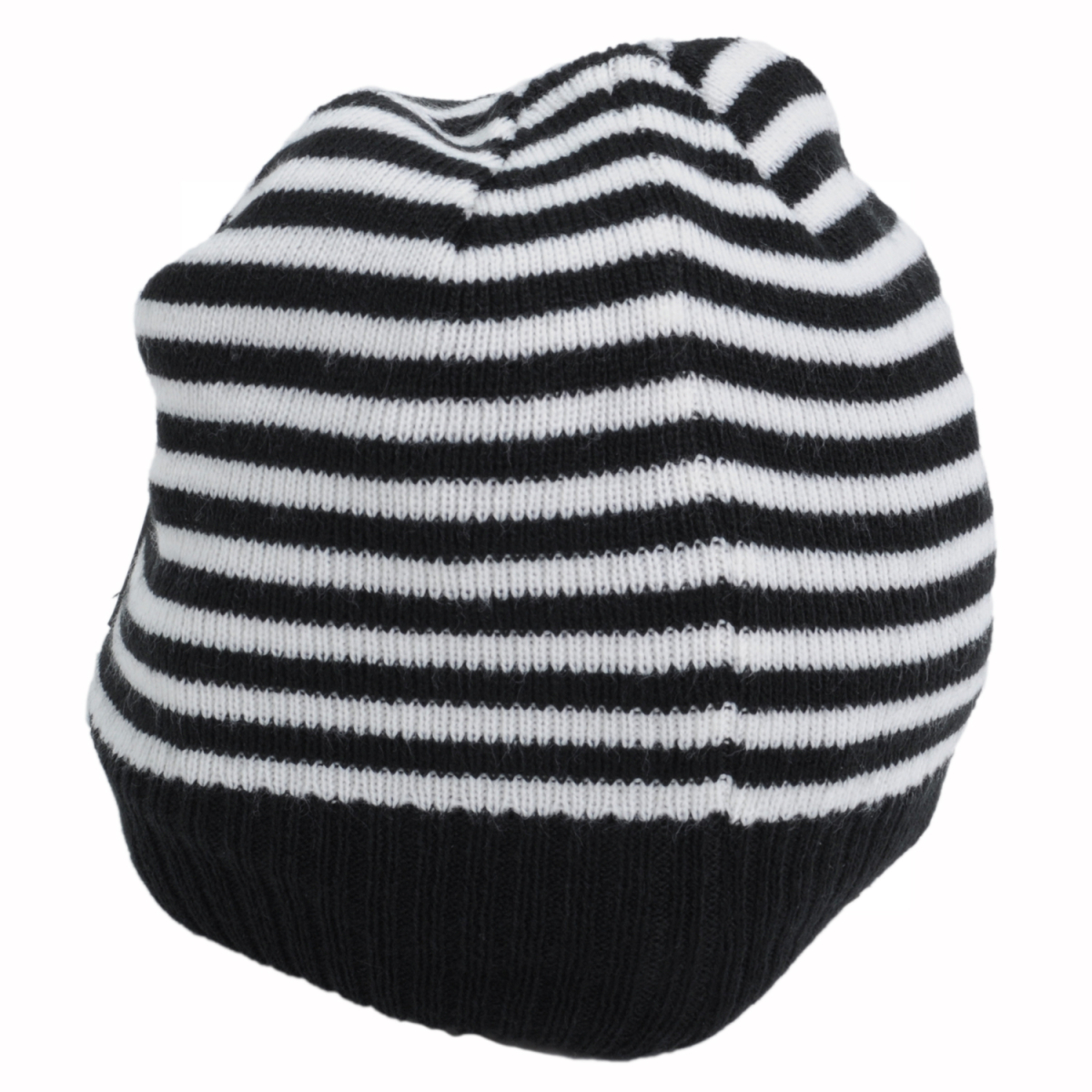 Cappello Cuffia A Maglia Righe Baby 50%pc 50%co Juventus - Imma Italy