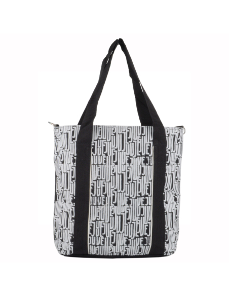 JUVENTUS BORSA SHOPPING CANVAS