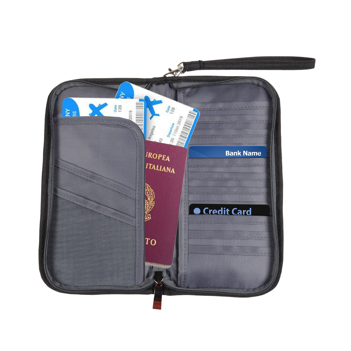 Portadocumenti Travel 100%pl Lazio - Imma Italy