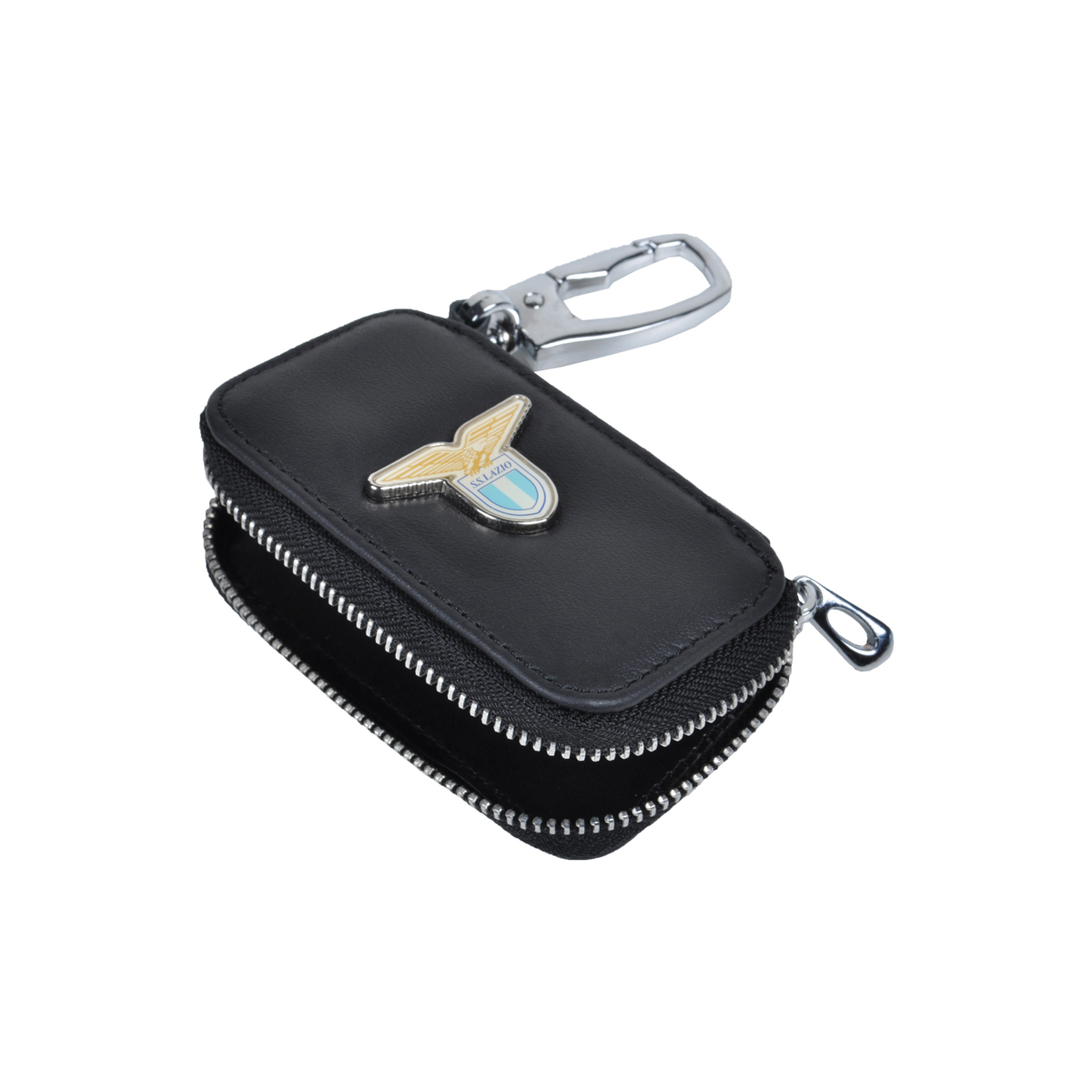 Portachiavi Pelle Con Zip 50%pelle 50%pu Lazio - Imma Italy