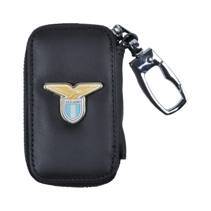 Portachiavi Pelle Con Zip 50%pelle 50%pu Lazio - Imma Italy
