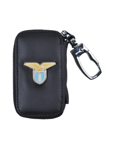 Portachiavi Pelle Con Zip 50%pelle 50%pu Lazio - Imma Italy