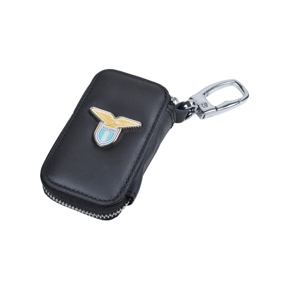 Portachiavi Pelle Con Zip 50%pelle 50%pu Lazio - Imma Italy