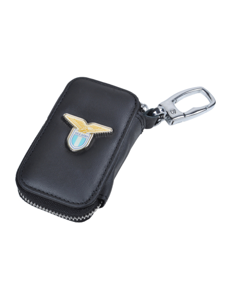 Portachiavi Pelle Con Zip 50%pelle 50%pu Lazio - Imma Italy