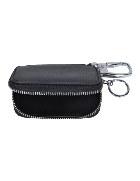 Portachiavi Pelle Con Zip 50%pelle 50%pu Lazio - Imma Italy