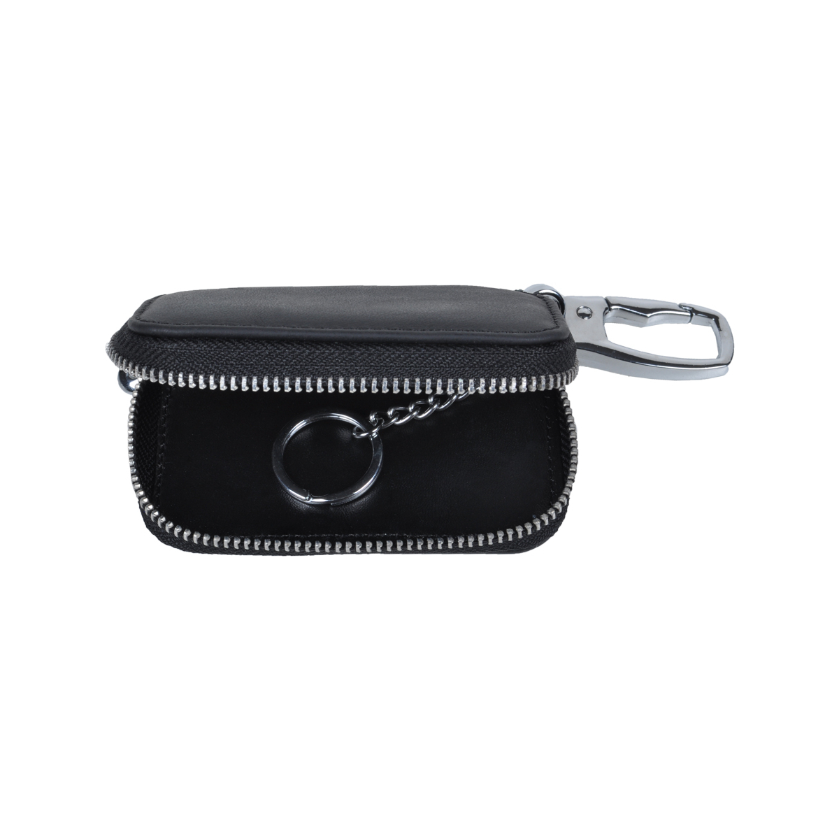 Portachiavi Pelle Con Zip 50%pelle 50%pu Lazio - Imma Italy