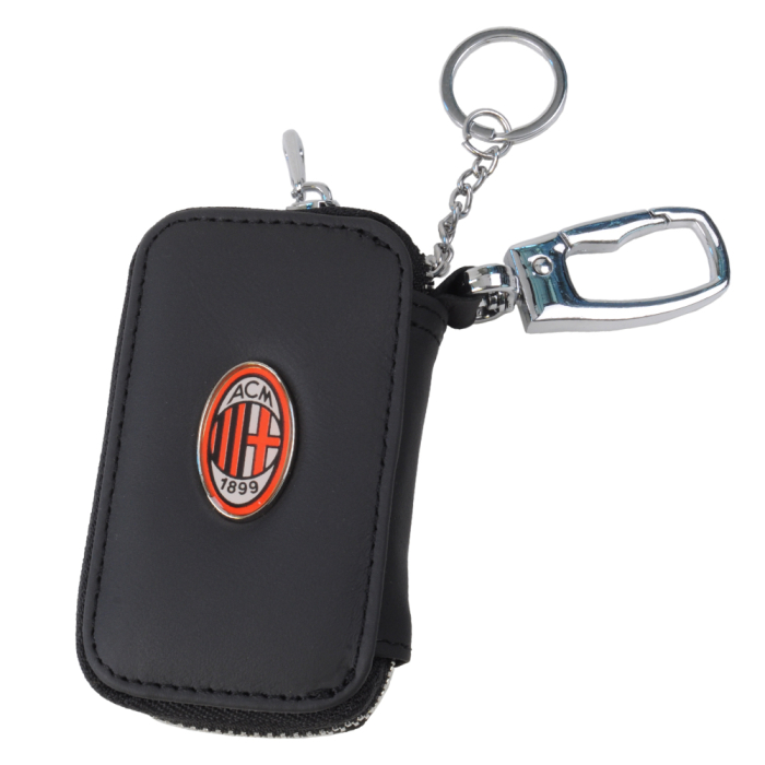 PORTACHIAVI PELLE CON ZIP Est.100%PELLE Int.100%PU MILAN