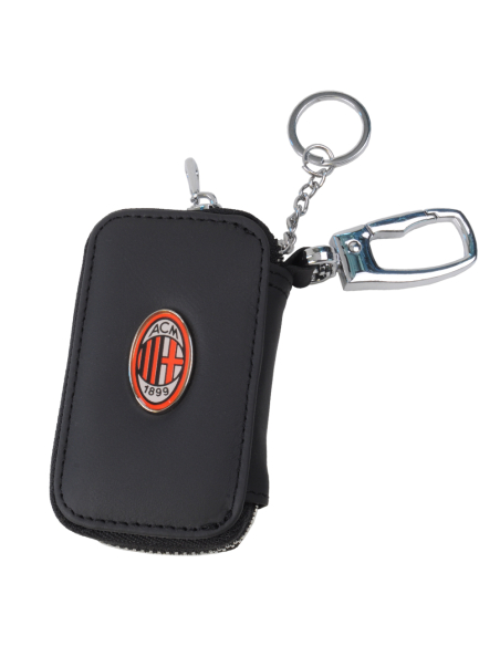 PORTACHIAVI PELLE CON ZIP Est.100%PELLE Int.100%PU MILAN