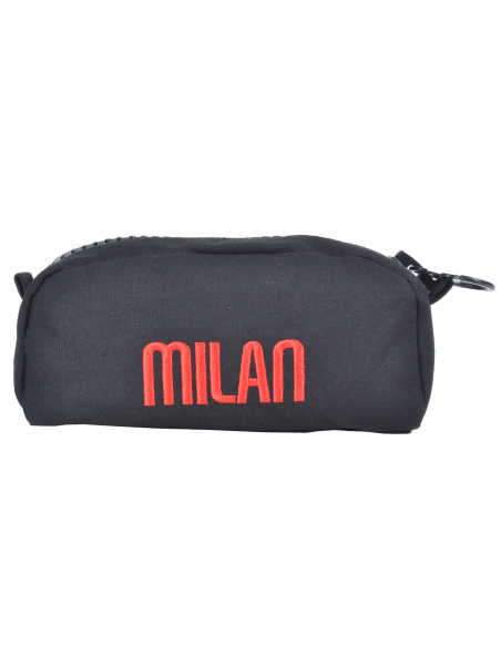 POCHETTE CANVAS BIG CON ZIP GRANDE 80% PL 20%CO MILAN