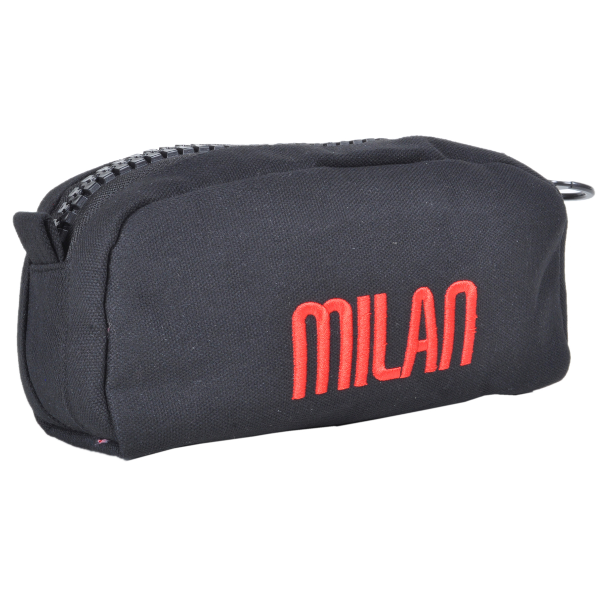 POCHETTE CANVAS BIG CON ZIP GRANDE 80% PL 20%CO MILAN