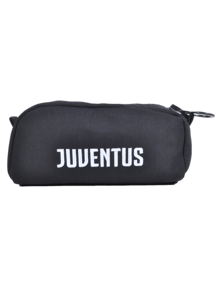 POCHETTE CANVAS BIG CON ZIP GRANDE 80% PL 20%CO JUVENTUS