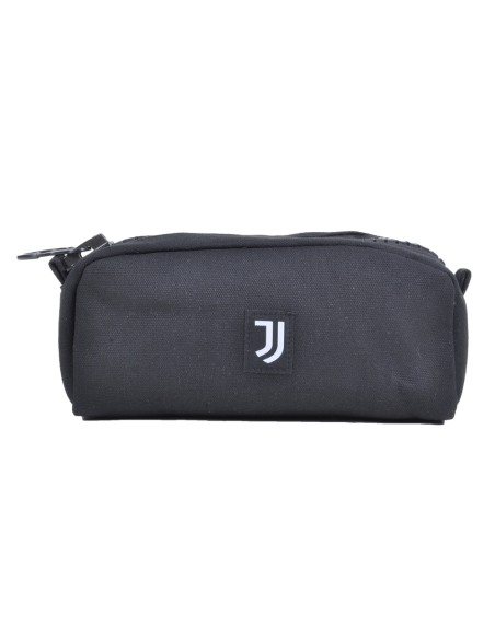 POCHETTE CANVAS BIG CON ZIP GRANDE 80% PL 20%CO JUVENTUS