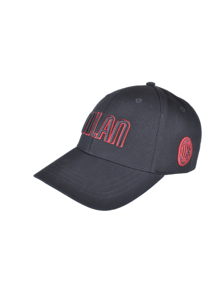 CAPPELLO BASEBALL COTONE RICAMATO 100%CO MILAN