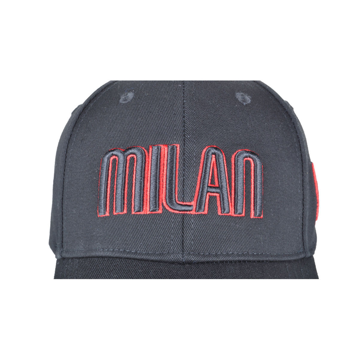 CAPPELLO BASEBALL COTONE RICAMATO 100%CO MILAN