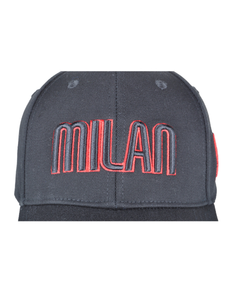 CAPPELLO BASEBALL COTONE RICAMATO 100%CO MILAN