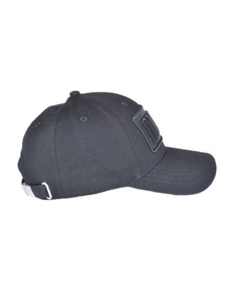 CAPPELLO BASEBALL PATCH PELLE RICAMATO 100%CO MILAN