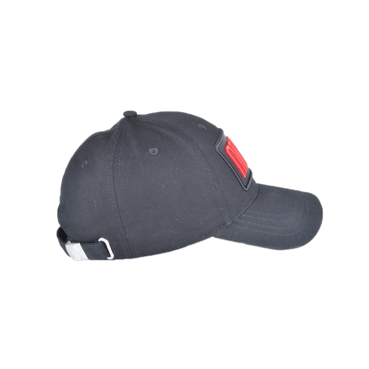 CAPPELLO BASEBALL PATCH PELLE RICAMATO 100%CO MILAN
