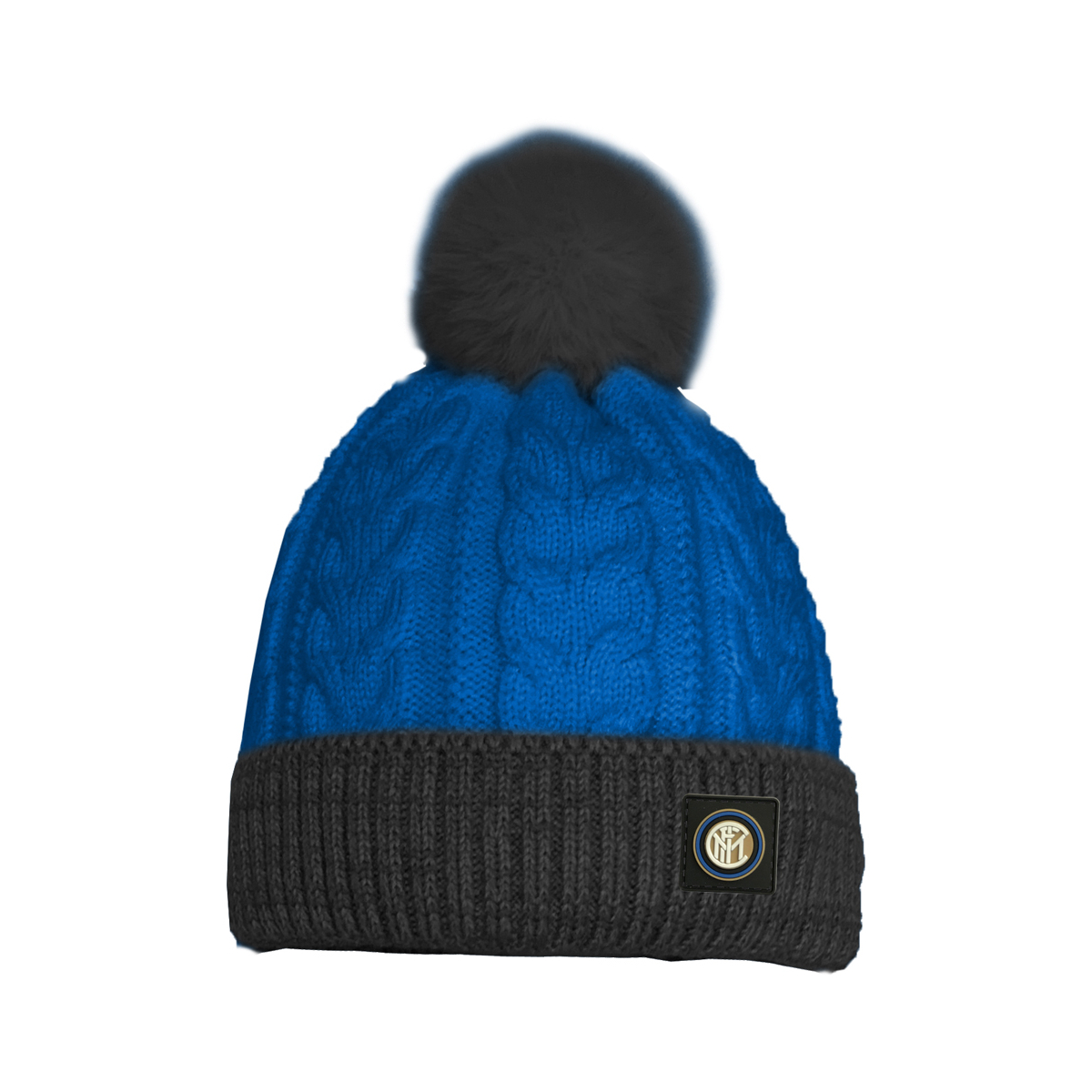 Cappello Ponpon Trecce Baby Inter - Imma Italy