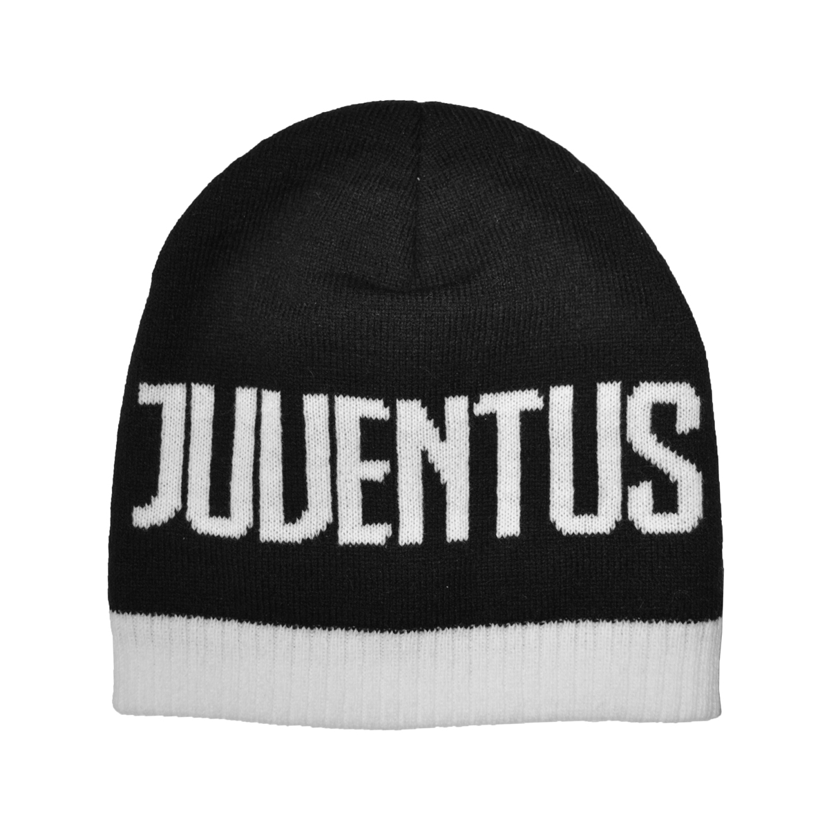 Cappello Cuffia A Maglia Jacquard Baby 50%pc 50%co Juventus - Imma Italy