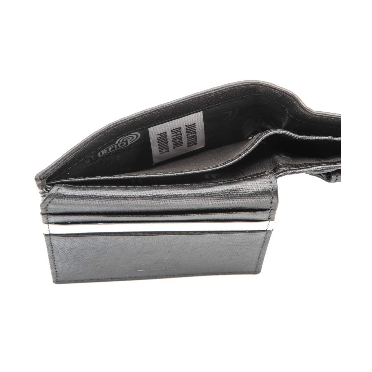 PORTAFOGLIO SAFFIANO SLIM 100% PELLE JUVENTUS