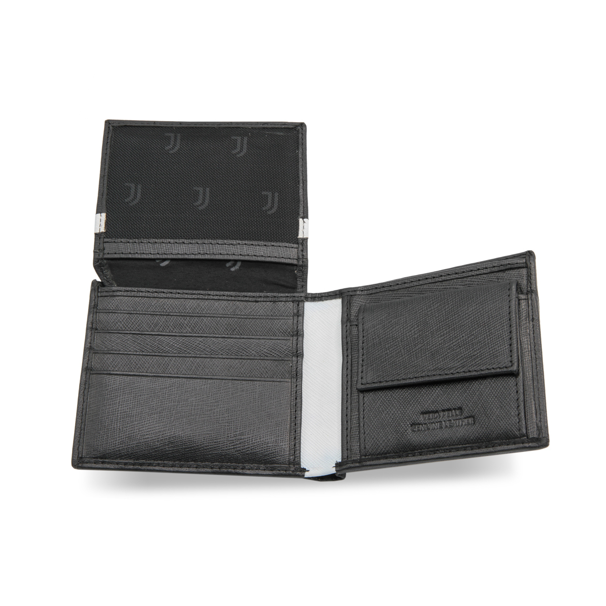 PORTAFOGLIO SAFFIANO SLIM 100% PELLE JUVENTUS