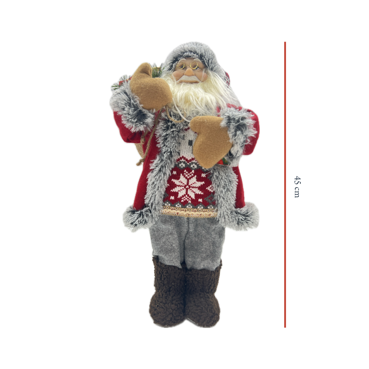 CHRISTMAS BABBO NATALE 45 cm