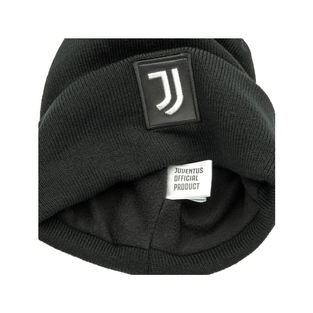 CAPPELLO SKIPPER PATCH PELLE RICAMATO INT. PILE 50%PC 50%PL JUVENTUS
