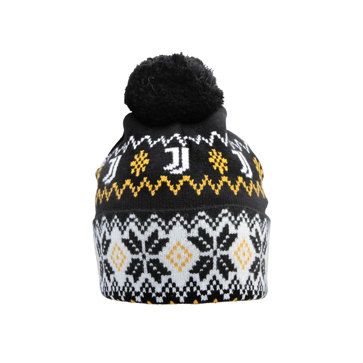CAPPELLO PONPON JACQUARD 52%VI 30%PL 18%PA JUVENTUS