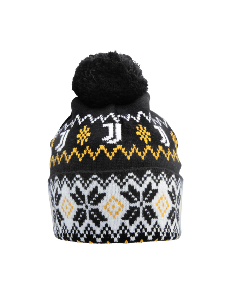 CAPPELLO PONPON JACQUARD 52%VI 30%PL 18%PA JUVENTUS