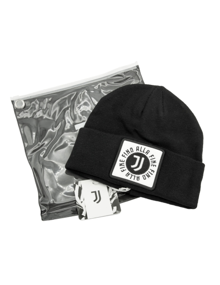 CAPPELLO SKIPPER MAGLIA LISCIA PATCH PELLE RICAMATO 52%VI 30%PL 18%PA JUVENTUS