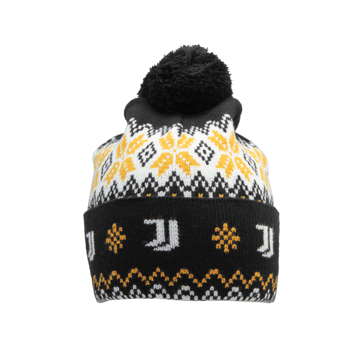 CAPPELLO PONPON JACQUARD 52%VI 30%PL 18%PA JUVENTUS