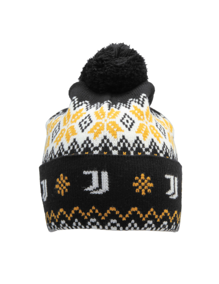 CAPPELLO PONPON JACQUARD 52%VI 30%PL 18%PA JUVENTUS