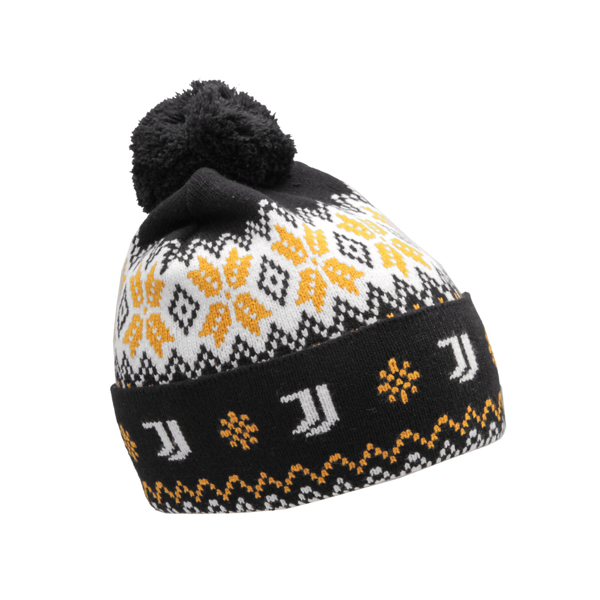 CAPPELLO PONPON JACQUARD 52%VI 30%PL 18%PA JUVENTUS