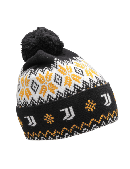 CAPPELLO PONPON JACQUARD 52%VI 30%PL 18%PA JUVENTUS