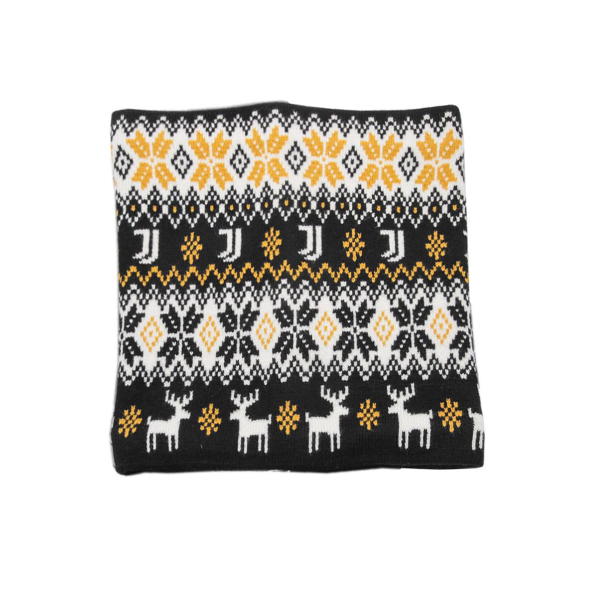 SCALDACOLLO JACQUARD INTERNO PILE 52%VI 30%PL 18%PA JUVENTUS
