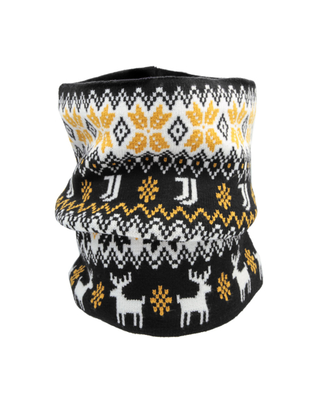 SCALDACOLLO JACQUARD INTERNO PILE 52%VI 30%PL 18%PA JUVENTUS