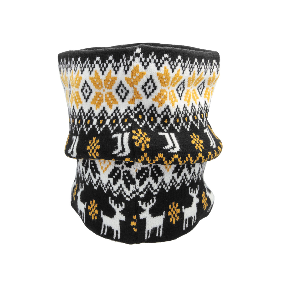 SCALDACOLLO JACQUARD INTERNO PILE 52%VI 30%PL 18%PA JUVENTUS