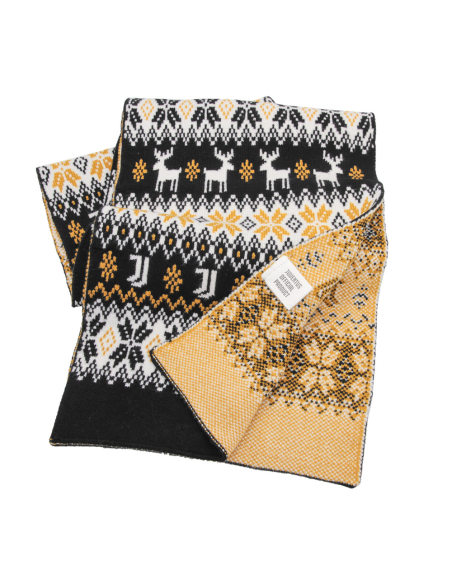 SCIARPA JACQUARD 170X23 52%VI 30%PL 18%PA JUVENTUS