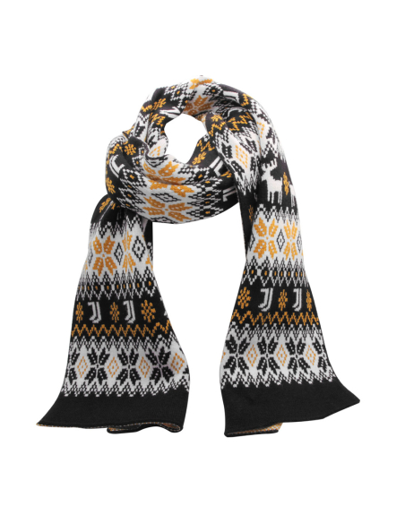 SCIARPA JACQUARD 170X23 52%VI 30%PL 18%PA JUVENTUS