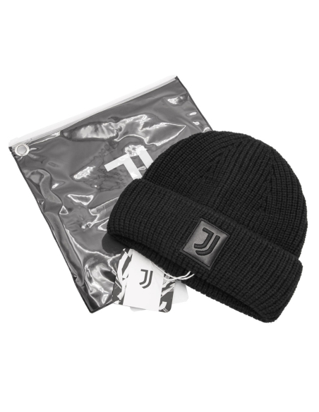 CAPPELLO SKIPPER NERO PATCH PELLE RICAMATO 47%PC 31%PL 22%NY JUVENTUS