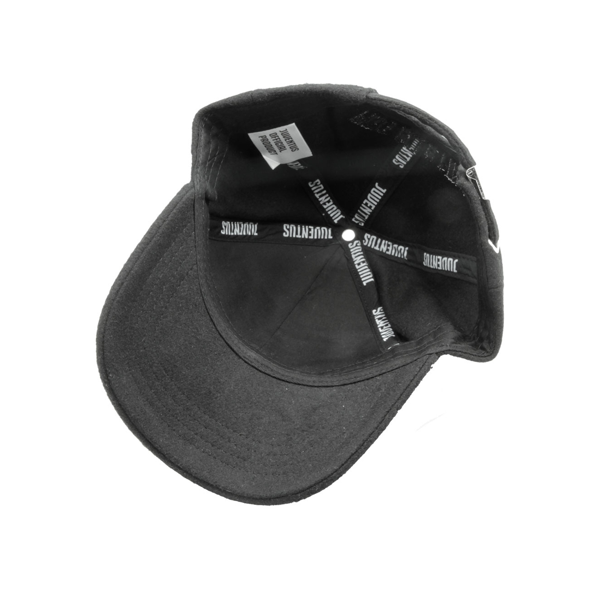 CAPPELLO BASEBALL FELTRO RICAMO NERO 100%PL JUVENTUS