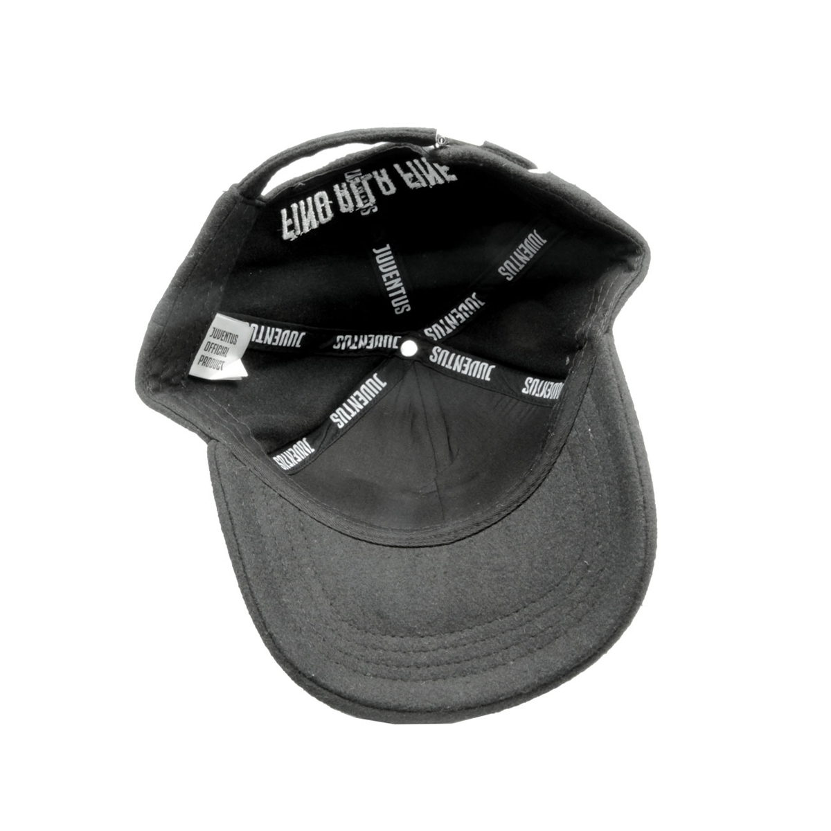 CAPPELLO BASEBALL FELTRO RICAMO BIANCO 100%PL JUVENTUS