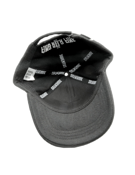 CAPPELLO BASEBALL FELTRO RICAMO BIANCO 100%PL JUVENTUS