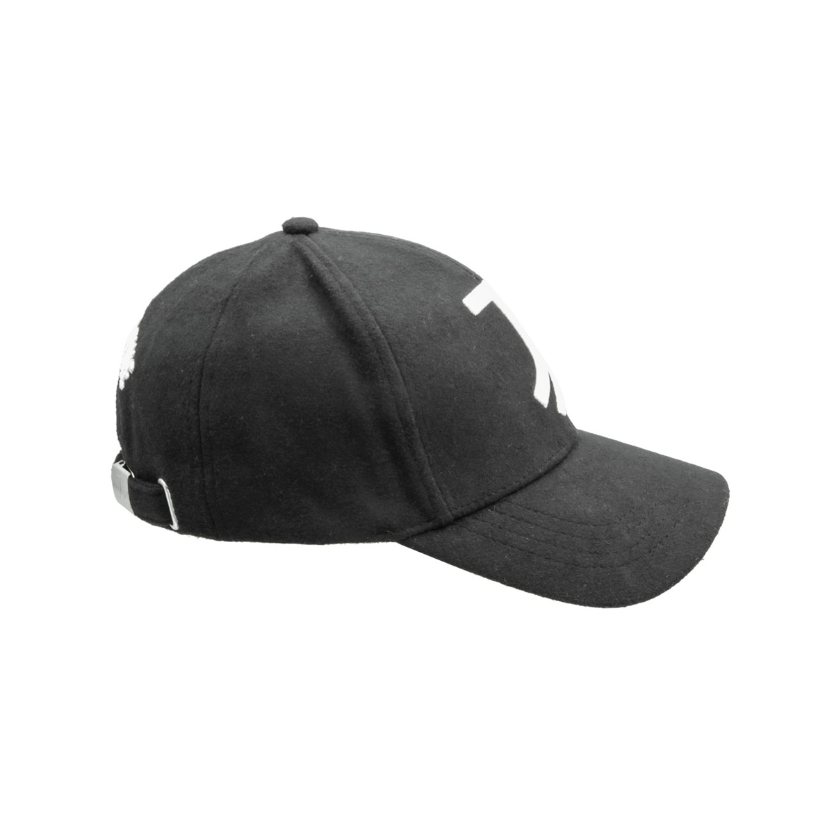 CAPPELLO BASEBALL FELTRO RICAMO BIANCO 100%PL JUVENTUS