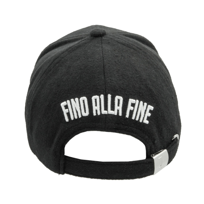 CAPPELLO BASEBALL FELTRO RICAMO BIANCO 100%PL JUVENTUS 2