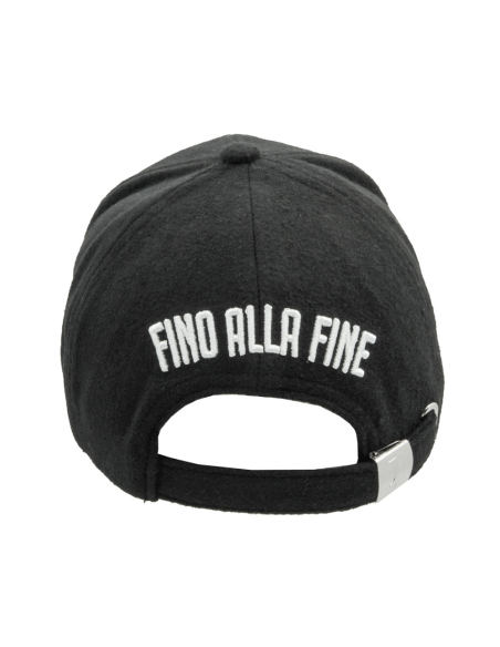CAPPELLO BASEBALL FELTRO RICAMO BIANCO 100%PL JUVENTUS