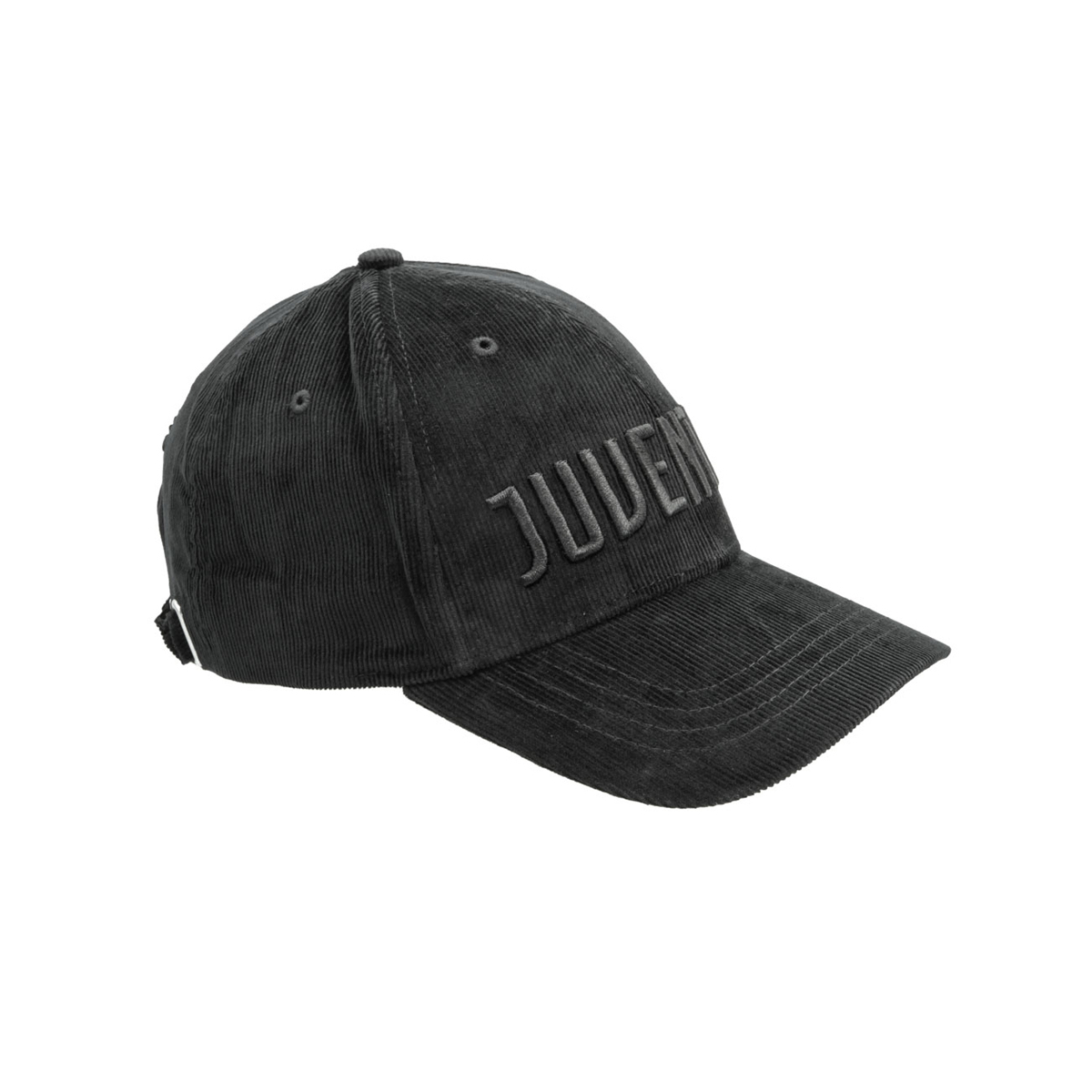 CAPPELLO BASEBALL VELLUTO RICAMO NERO 100%CO JUVENTUS